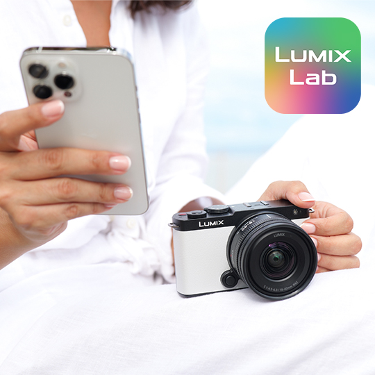 Uppdatering av LUMIX Lab-appen